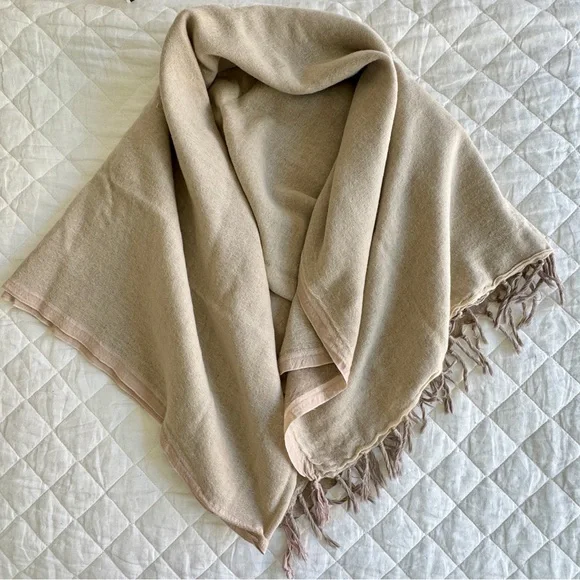 AllSaints Spitalfields Wool Wrap Scarf, NWOT - Picture 2 of 5